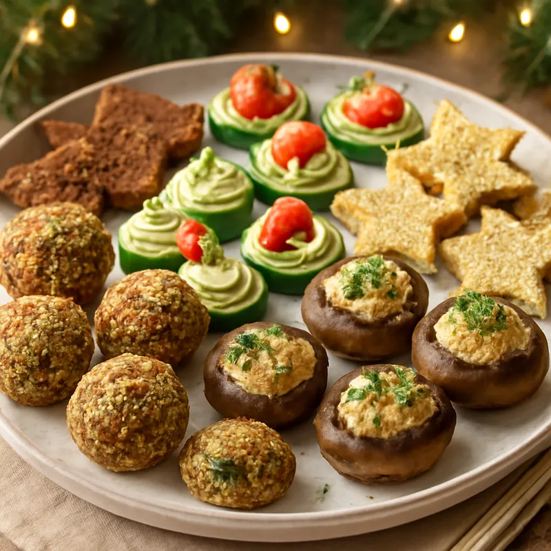 Keto-Pflanzenbasierte Festtags-Snacks für unvergessliche Feiern