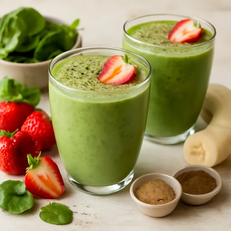 Frühlingshafter Adaptogen-Smoothie aus dem Instant Pot (Low FODMAP) – Einfach & Lecker
