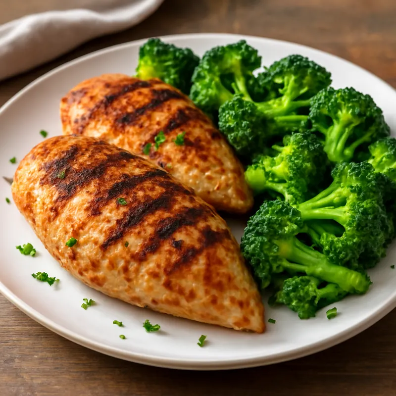 Leckere Gegrillte Hähnchenbrust mit Brokkoli – Einfach und Gesund