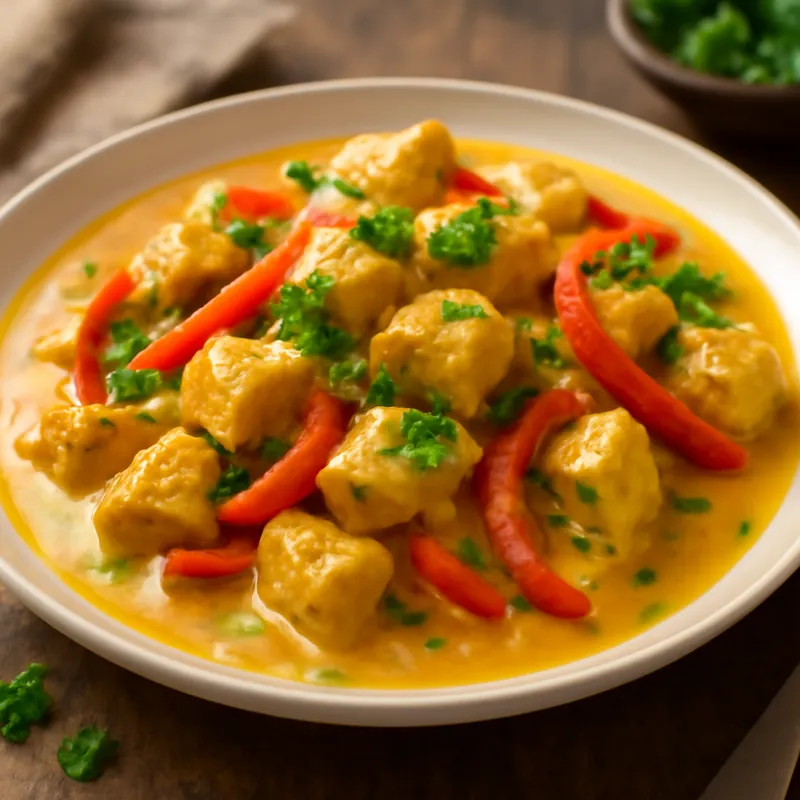 Laktosefreies Low Carb Hühnchen-Curry: Einfach & Lecker