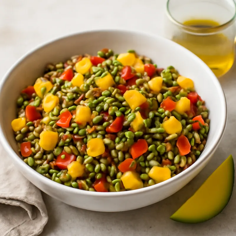 Linsen-Mango-Salat: Lecker & Proteinreich für jeden Tag