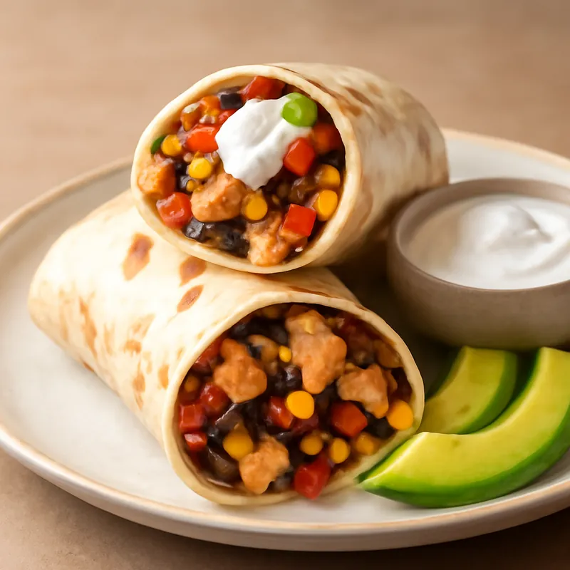 Proteinreiche Burritos für den Muskelaufbau: Einfach und Lecker!