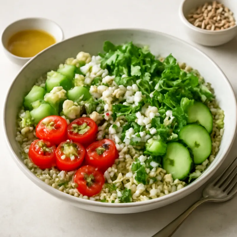 Cinoa-Avocado-Bowl – Frisch, einfach, perfekt für Meal Prep mit KI-Unterstützung